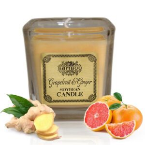 vela perfumada pomelo y jengibre