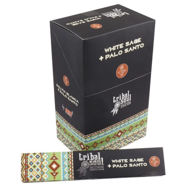 incienso tribal soul salvia blanca y palo santo