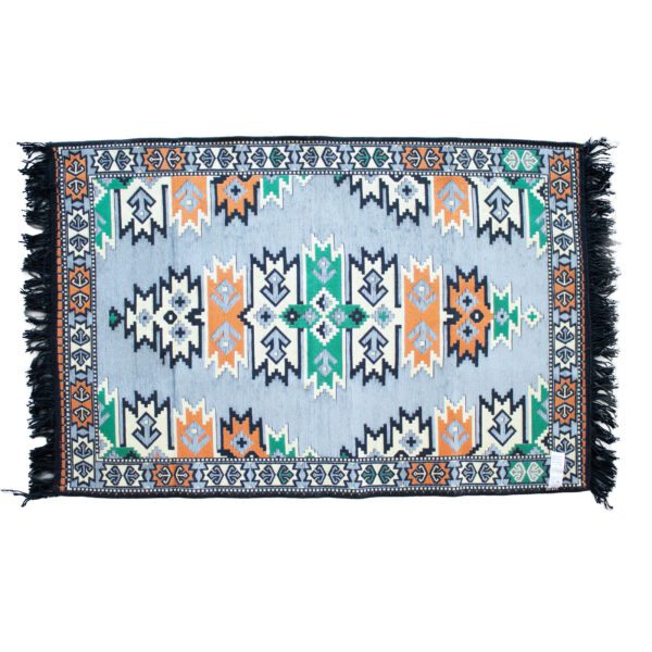 alfombra kilim anclas